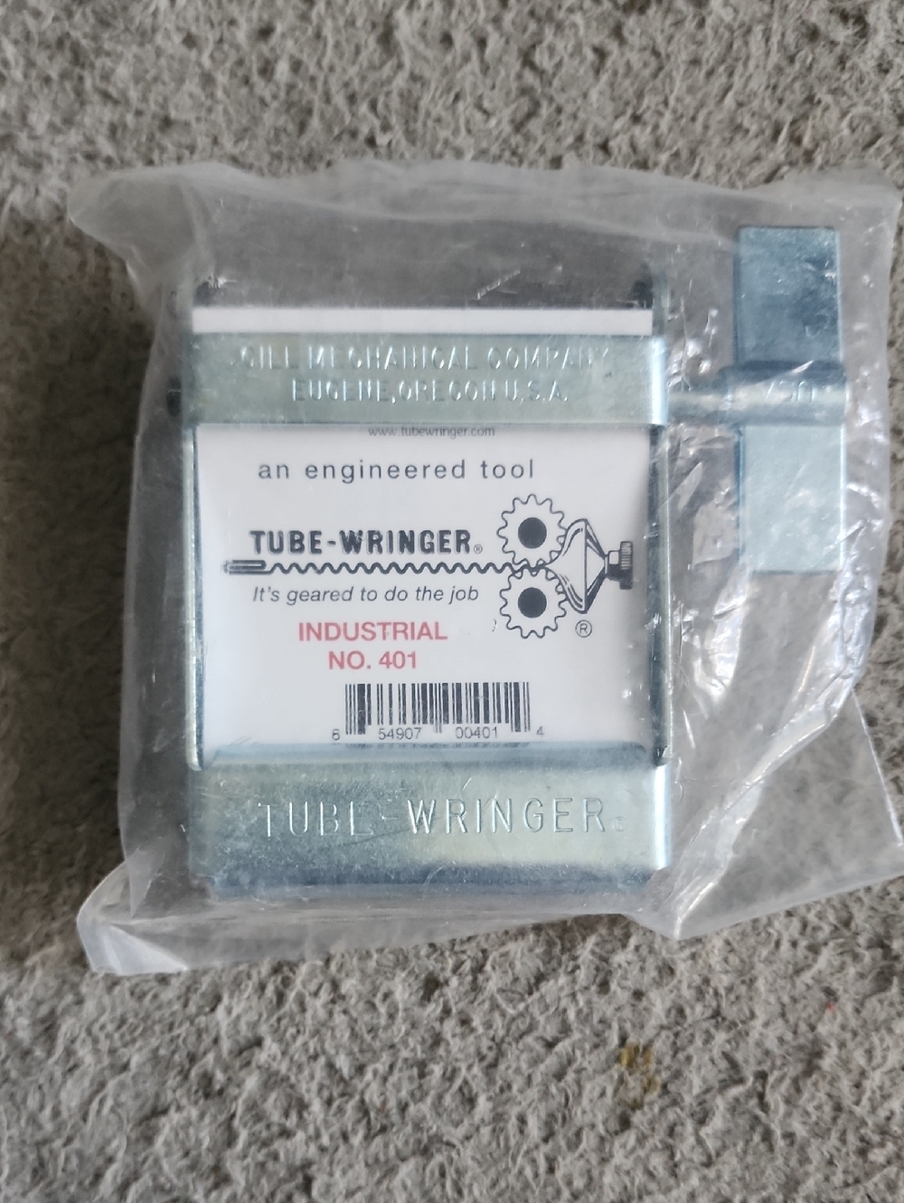 Tube-Wringer Industrial No. 401 Tube Wringer - Silver